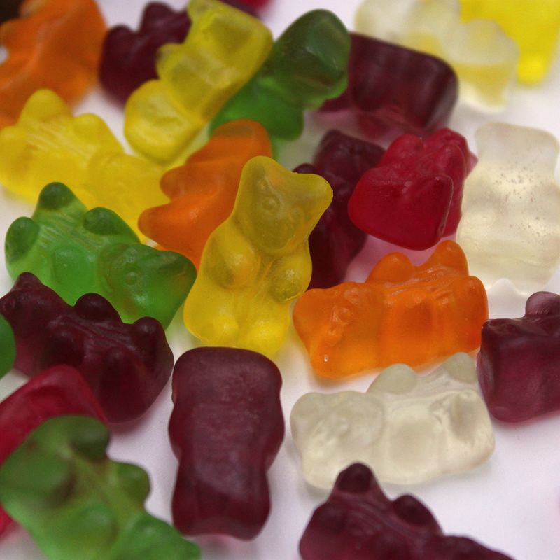 Bonbons sans sucre gélifiés ourson