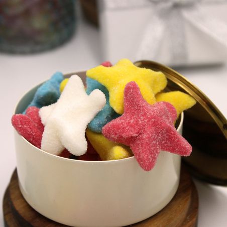 Konpeito: bonbons sucrés en forme d'étoile